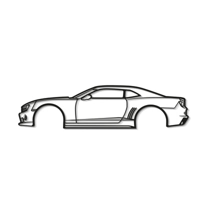 2010 Camaro Metal Car Wall Art - MT0400 - MT0400B49L-MT0400B69L-MT0400B80L-MT0400B99L-MT0400B120L-  DRIVEN - 8
