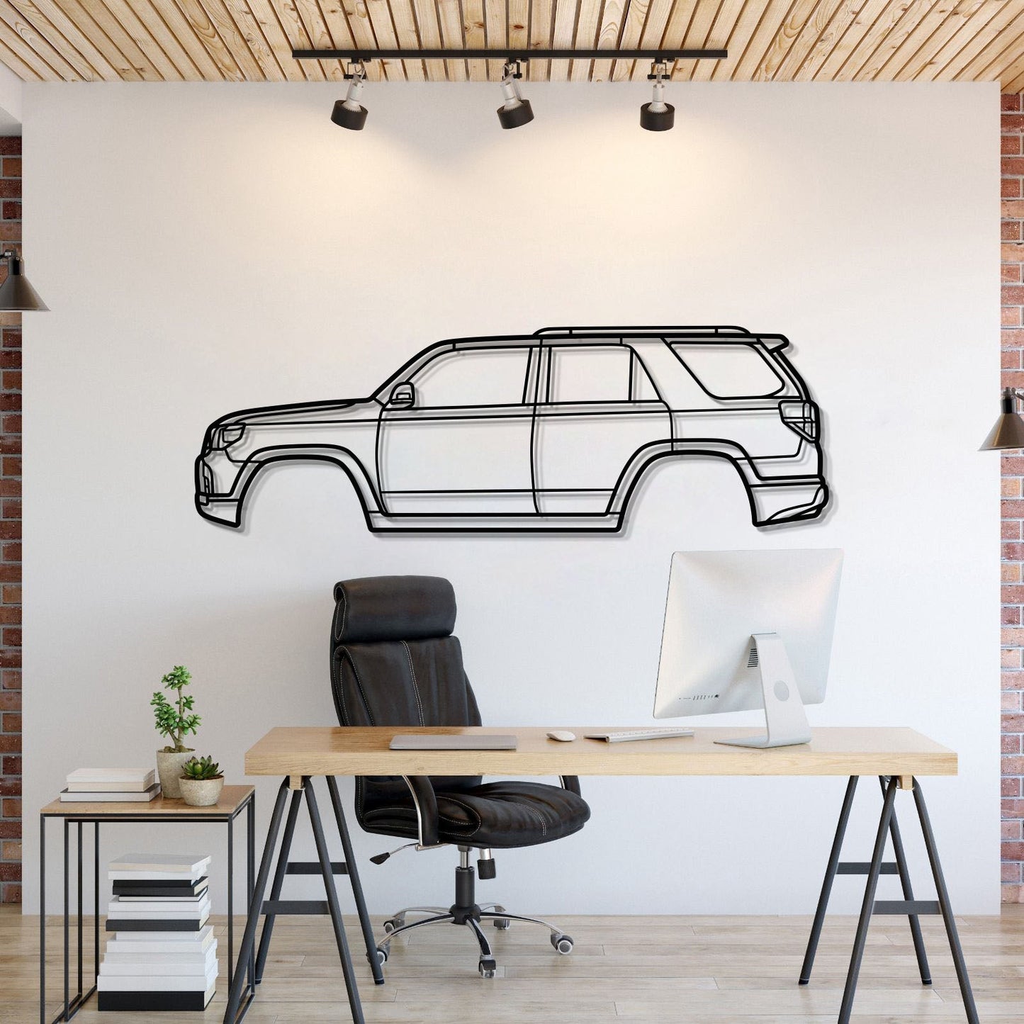 2010 4Runner 5th Gen (N280) Metal Car Wall Art - MT0399 - MT0399B49L-MT0399B69L-MT0399B80L-MT0399B99L-MT0399B120L-  DRIVEN - 1