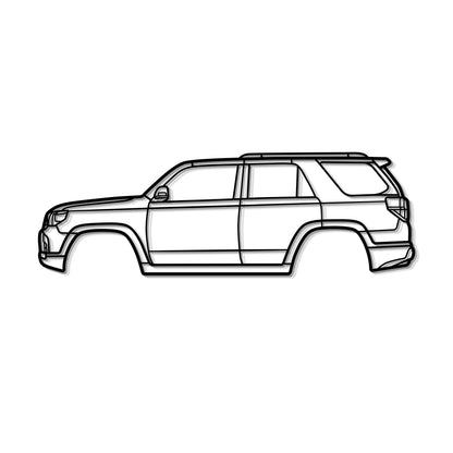 2010 4Runner 5th Gen (N280) Metal Car Wall Art - MT0399 - MT0399B49L-MT0399B69L-MT0399B80L-MT0399B99L-MT0399B120L-  DRIVEN - 8