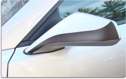 Side View Mirror Accent Decals - 2010-2015 Camaro - CAM:G5:MAD-GBK-CAM:G5:MAD-FBK-CAM:G5:MAD-GWH-CAM:G5:MAD-NRD-CAM:G5:MAD-SIM-  DRIVEN - 2