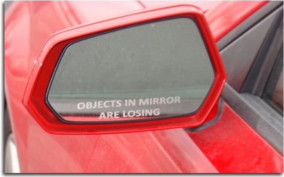 Side View Mirror Decals - 2010-2015 Camaro - Cam:Mirror-01-Cam:Mirror-02-  DRIVEN - 1