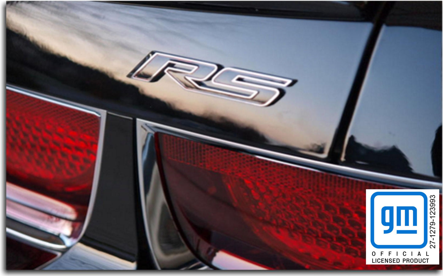 RS Grille and Trunk Badge Overlay Decals - 2010-2015 Camaro - CAM:G5:RS-B-01-CAM:G5:RS-B-02-CAM:G5:RS-B-03-CAM:G5:RS-B-05-CAM:G5:RS-B-06-  DRIVEN - 1