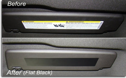 Visor Label Overlay Decals - 2010-2017 Camaro - CAM:G5:Visor-01-CAM:G5:Visor-02-CAM:G5:Visor-03-CAM:G5:Visor-05-CAM:G5:Visor-06-  DRIVEN - 1