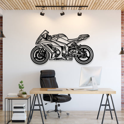 2011 ZX10 R Metal Motorcycle Wall Art - MT1403 - MT1403B49L-MT1403B69L-MT1403B80L-MT1403B99L-MT1403B115L-  DRIVEN - 1