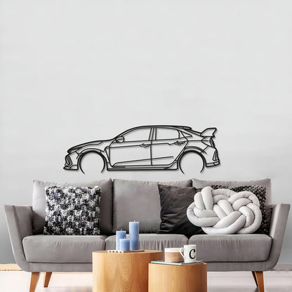 Civic Type-R FK8 Classic Metal Car Wall Art - MT0902 - MT0902B49L-  DRIVEN - 3