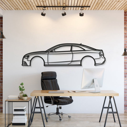 2014 RS5 Coupe Metal Car Wall Art - MT0510 - MT0510B49L-MT0510B69L-MT0510B80L-MT0510B99L-MT0510B120L-  DRIVEN - 1