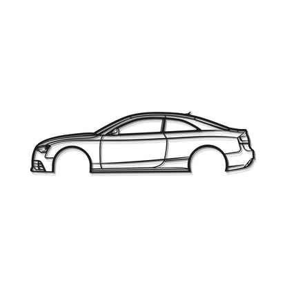2014 RS5 Coupe Metal Car Wall Art - MT0510 - MT0510B49L-MT0510B69L-MT0510B80L-MT0510B99L-MT0510B120L-  DRIVEN - 8