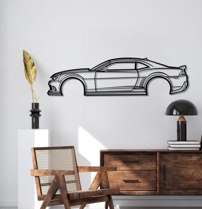 2014 Camaro Z28 Metal Car Wall Art - MT0498 - MT0498B49L-MT0498B69L-MT0498B80L-MT0498B99L-MT0498B120L-  DRIVEN - 2