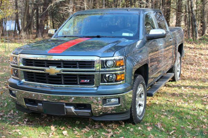 Center Hood & Tailgate Stripe Kit - 2014-2015 Silverado - 2014:Silverado:CenterHood-11-2014:Silverado:CenterHood-12-2014:Silverado:CenterHood-13-2014:Silverado:CenterHood-15-2014:Silverado:CenterHood-16-  DRIVEN - 9
