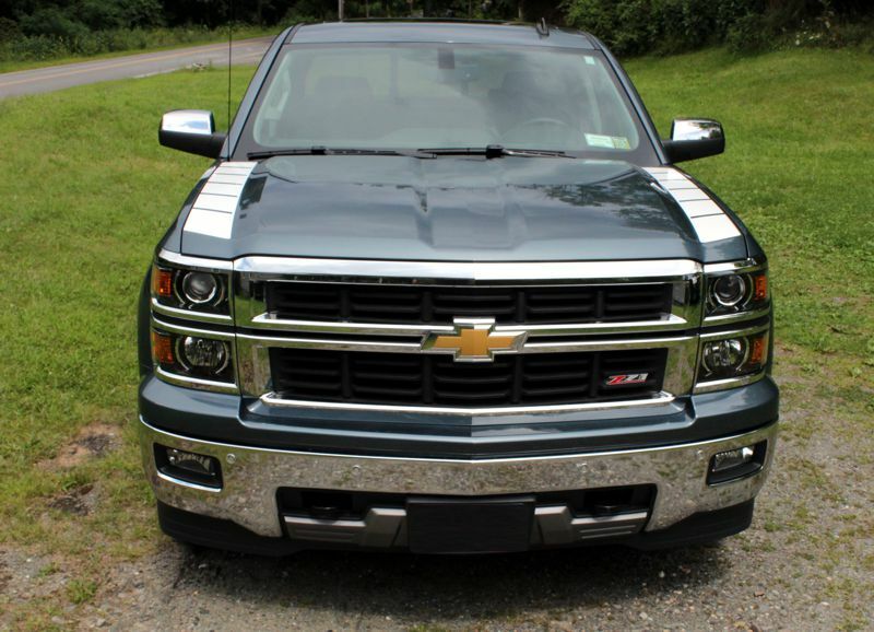 Outer Side Hood Stripe Graphics - 2014-2015 Silverado - 2014:Silverado:OuterSide-34-sku-45344901431483-sku-45344901464251-sku-45344901497019-sku-45344901529787-  DRIVEN - 4