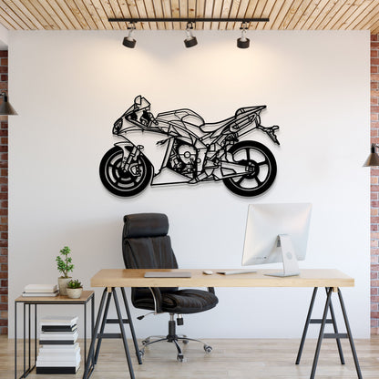 2014 R1 Metal Motorcycle Wall Art - MT1420 - MT1420B49L-MT1420B69L-MT1420B80L-MT1420B99L-MT1420B115L-  DRIVEN - 1