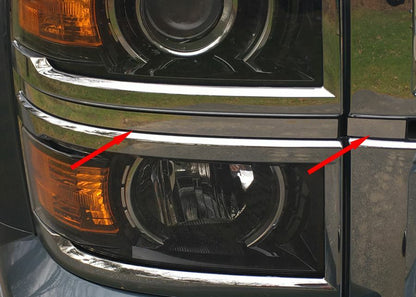 Headlight Accent Decal Kit - 2014-2015 Silverado 1500 - 2014-2015:Silverado:HAD-01-2014-2015:Silverado:HAD-02-2014-2015:Silverado:HAD-03-2014-2015:Silverado:HAD-04-2014-2015:Silverado:HAD-05-  DRIVEN - 3