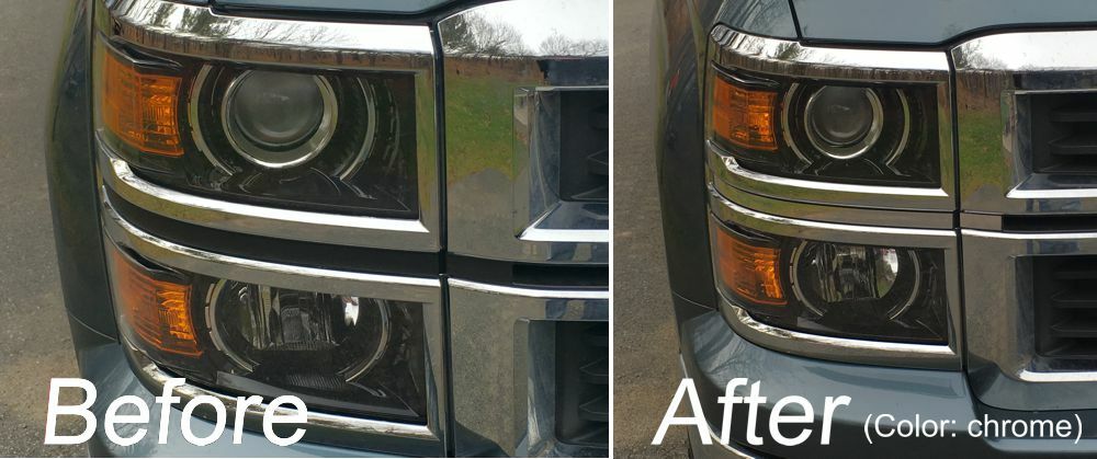 Headlight Accent Decal Kit - 2014-2015 Silverado 1500 - 2014-2015:Silverado:HAD-01-2014-2015:Silverado:HAD-02-2014-2015:Silverado:HAD-03-2014-2015:Silverado:HAD-04-2014-2015:Silverado:HAD-05-  DRIVEN - 2