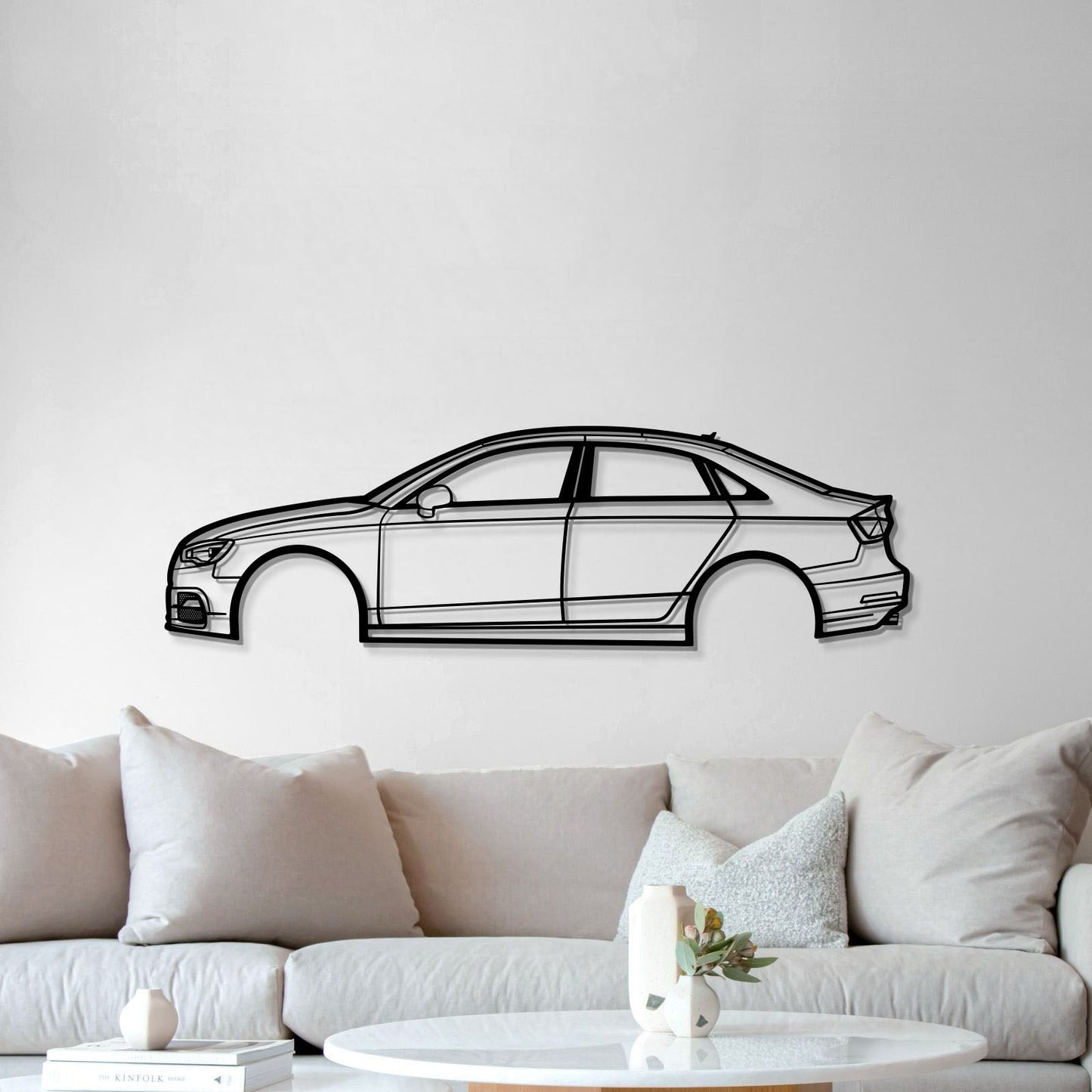 2015  S3 Metal Car Wall Art - MT0515 - MT0515B49L-  DRIVEN - 5