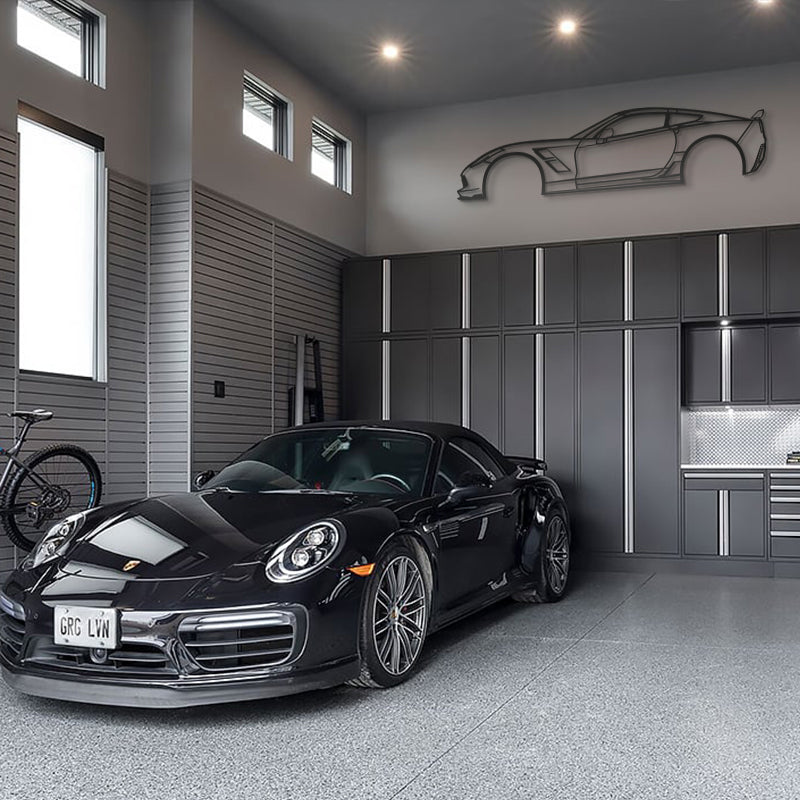 2015 Corvette Z51 Metal Car Wall Art - MT526 - MT0526B49L-MT0526B69L-MT0526B80L-MT0526B99L-MT0526B120L-  DRIVEN - 9