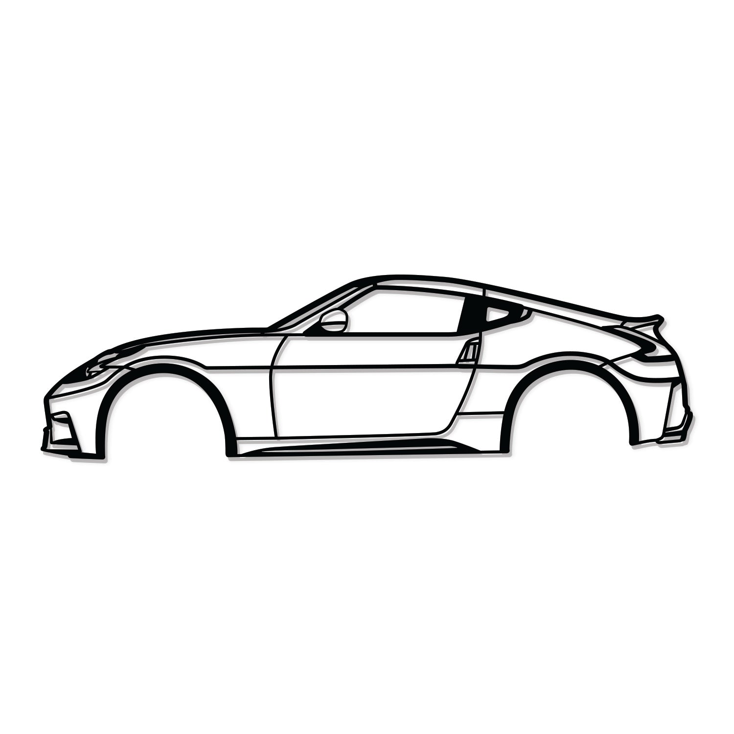 2015 370Z Metal Car Wall Art - MT0519 - MT0519B49L-MT0519B69L-MT0519B80L-MT0519B99L-MT0519B120L-  DRIVEN - 7