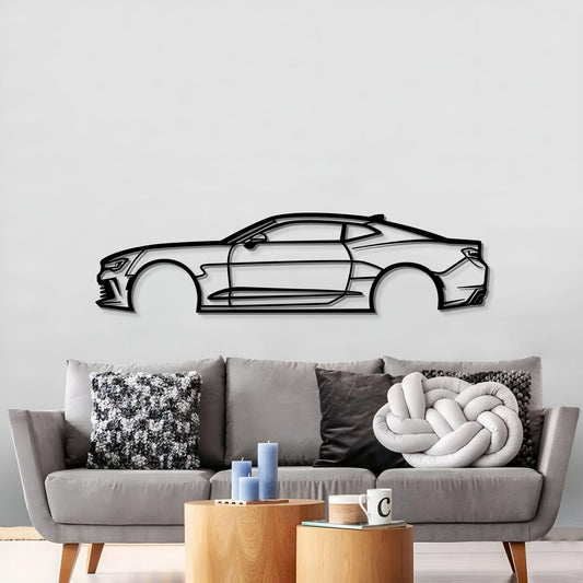 2016 Camaro Metal Car Wall Art - MT0555 - MT0555B49L-MT0555B69L-MT0555B80L-MT0555B99L-MT0555B120L-  DRIVEN - 2