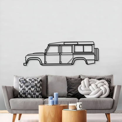 2016 Defender 110 Metal Car Wall Art - MT0561 - MT0561B49L-MT0561B69L-MT0561B80L-MT0561B99L-MT0561B120L-  DRIVEN - 3