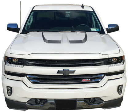 Hood Accent Stripes  - 2016-2018 Silverado 1500 - Silverado:16-18:HoodAccent-01-Silverado:16-18:HoodAccent-02-Silverado:16-18:HoodAccent-03-Silverado:16-18:HoodAccent-04-Silverado:16-18:HoodAccent-05-  DRIVEN - 3