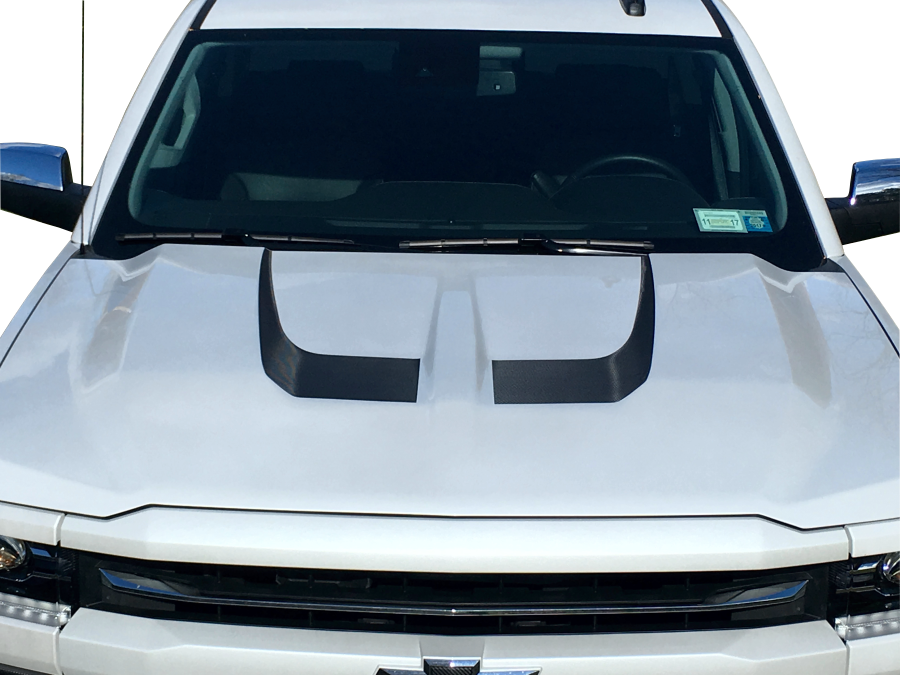 Hood Accent Stripes  - 2016-2018 Silverado 1500 - Silverado:16-18:HoodAccent-01-Silverado:16-18:HoodAccent-02-Silverado:16-18:HoodAccent-03-Silverado:16-18:HoodAccent-04-Silverado:16-18:HoodAccent-05-  DRIVEN - 2