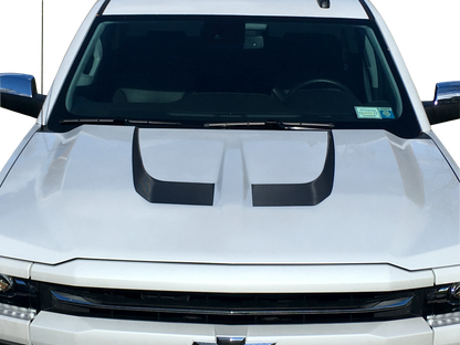 Hood Accent Stripes  - 2016-2018 Silverado 1500 - Silverado:16-18:HoodAccent-01-Silverado:16-18:HoodAccent-02-Silverado:16-18:HoodAccent-03-Silverado:16-18:HoodAccent-04-Silverado:16-18:HoodAccent-05-  DRIVEN - 2