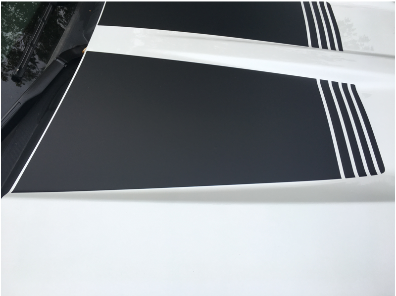 Hood Recess Insert Stripes  - 2016-2018 Silverado 1500 - 20162018:Silverado:HoodInsert-01-20162018:Silverado:HoodInsert-02-20162018:Silverado:HoodInsert-03-20162018:Silverado:HoodInsert-04-20162018:Silverado:HoodInsert-05-  DRIVEN - 1