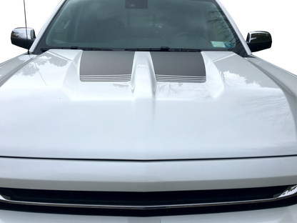 Hood Recess Insert Stripes  - 2016-2018 Silverado 1500 - 20162018:Silverado:HoodInsert-01-20162018:Silverado:HoodInsert-02-20162018:Silverado:HoodInsert-03-20162018:Silverado:HoodInsert-04-20162018:Silverado:HoodInsert-05-  DRIVEN - 4