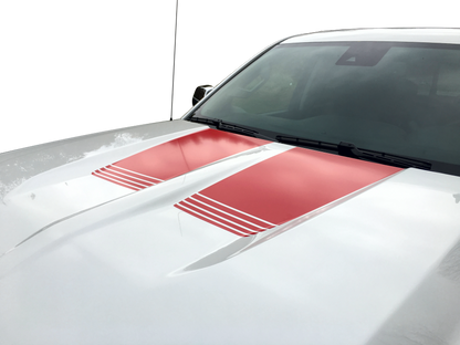 Hood Recess Insert Stripes  - 2016-2018 Silverado 1500 - 20162018:Silverado:HoodInsert-01-20162018:Silverado:HoodInsert-02-20162018:Silverado:HoodInsert-03-20162018:Silverado:HoodInsert-04-20162018:Silverado:HoodInsert-05-  DRIVEN - 3