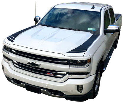 Hood Accent Stripes  - 2016-2018 Silverado 1500 - Silverado:16-18:HoodAccent-01-Silverado:16-18:HoodAccent-02-Silverado:16-18:HoodAccent-03-Silverado:16-18:HoodAccent-04-Silverado:16-18:HoodAccent-05-  DRIVEN - 5