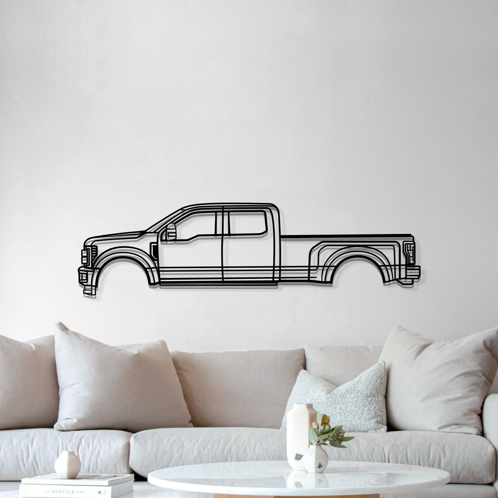 2017 F-450 Super Duty 4th Gen Metal Car Wall Art - MT0593 - MT0593B49L-MT0593B69L-MT0593B80L-MT0593B99L-MT0593B120L-  DRIVEN - 5