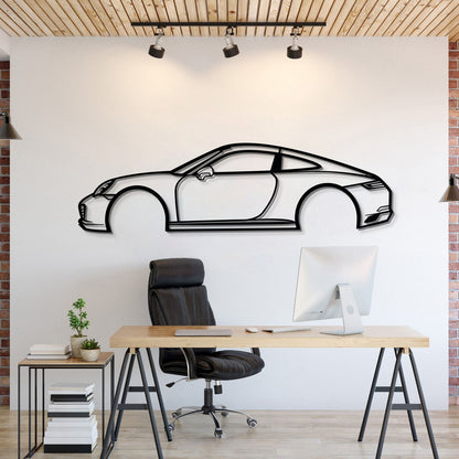 Carrera 911 Metal Car Wall Art - MT0577 - MT0577B49L-MT0577B69L-MT0577B80L-MT0577B99L-MT0577B120L-  DRIVEN - 1