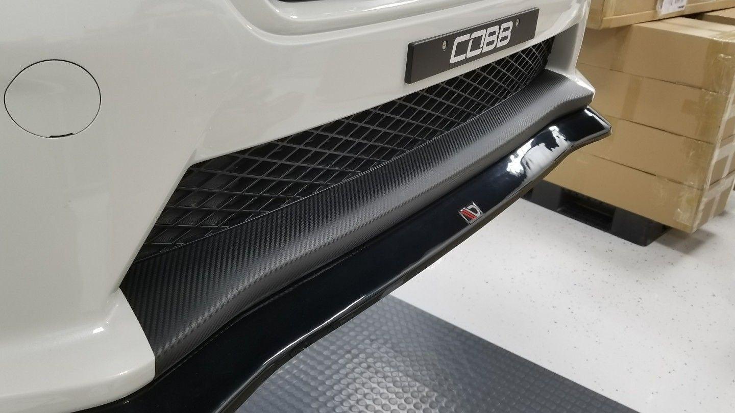 2018 Style Bumper Overlay Upper AND Lower (Carbon Vinyl, Gloss Black, or Matte Black) - 2015-2017 WRX / STI - SFB1518WRXUPLW3DCF-1518WRXUPLWGB-1518WRXUPLWMB-15WRXS207LWB3D-SFS207BUMP3D-UP-  DRIVEN - 5