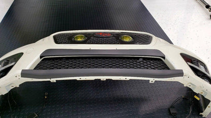 2018 Style Bumper Overlay Upper AND Lower (Carbon Vinyl, Gloss Black, or Matte Black) - 2015-2017 WRX / STI - SFB1518WRXUPLW3DCF-1518WRXUPLWGB-1518WRXUPLWMB-15WRXS207LWB3D-SFS207BUMP3D-UP-  DRIVEN - 7