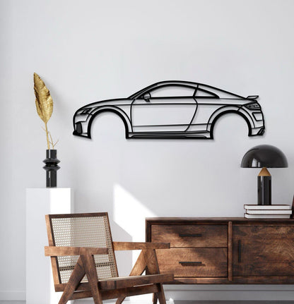 2018 TT RS Metal Car Wall Art - MT0634 - MT0634B49L-MT0634B69L-MT0634B80L-MT0634B99L-MT0634B120L-  DRIVEN - 2