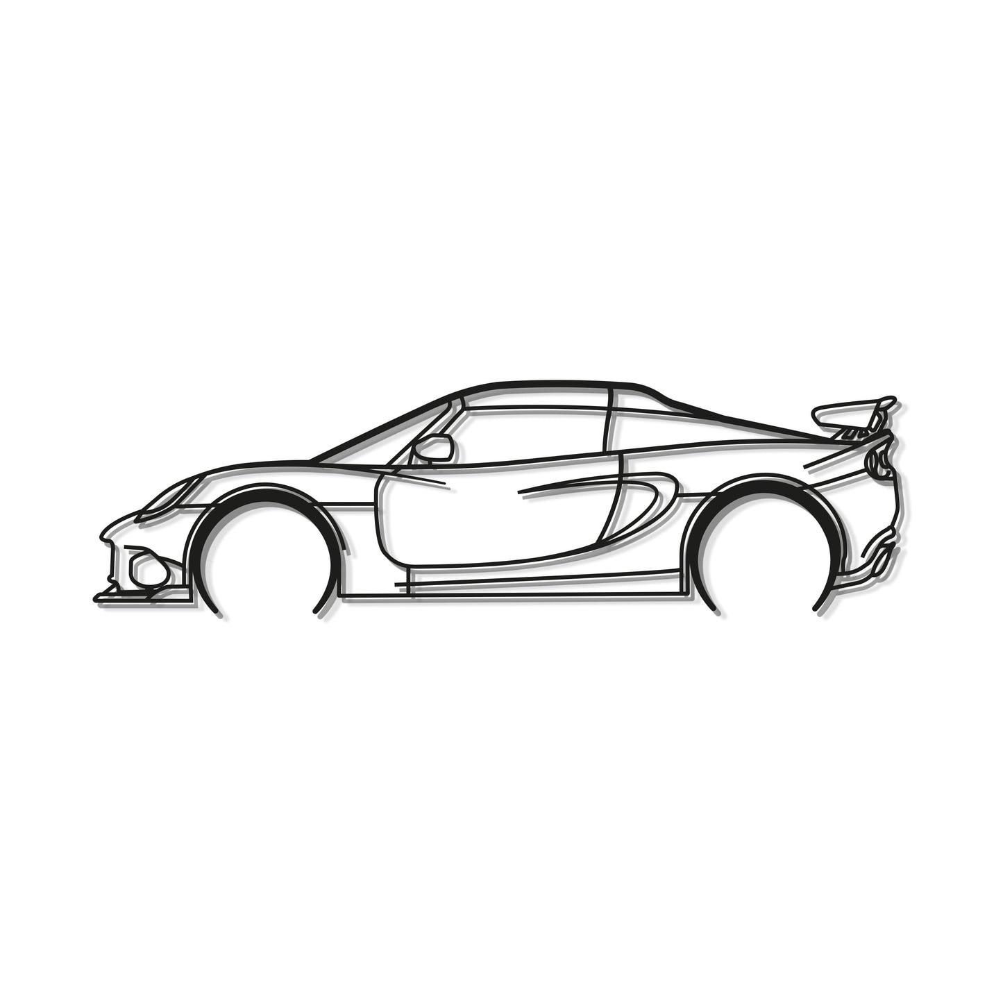 2018 Elise Cup 250 Metal Car Wall Art - MT0622 - MT0622B49L-MT0622B69L-MT0622B80L-MT0622B99L-MT0622B120L-  DRIVEN - 8