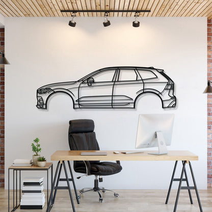 2018 XC60 2nd Gen Metal Car Wall Art - MT0639 - MT0639B49L-MT0639B69L-MT0639B80L-MT0639B99L-MT0639B120L-  DRIVEN - 1