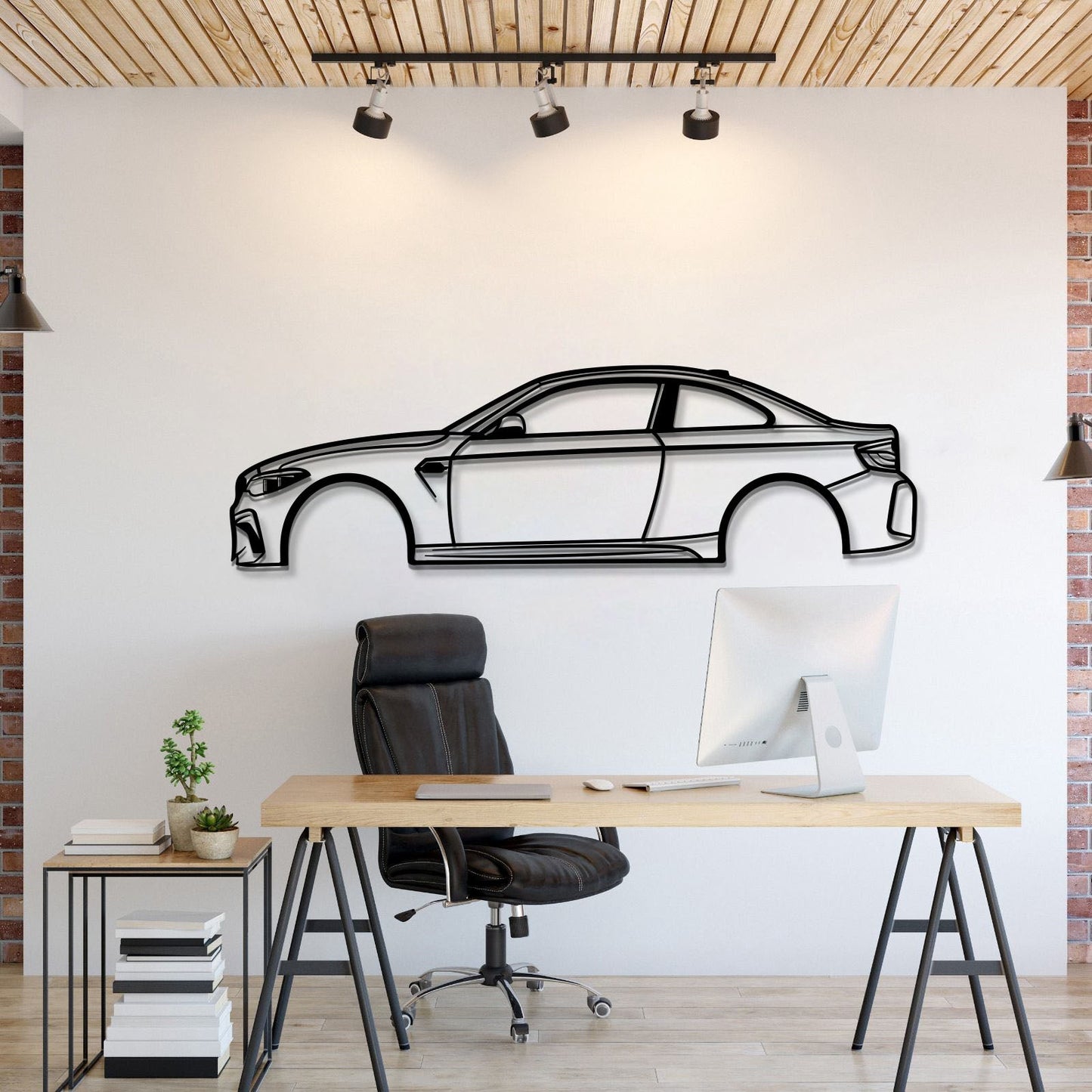 2019 F87 M2 Metal Car Wall Art - MT0660 - MT0660B49L-MT0660B69L-MT0660B80L-MT0660B99L-MT0660B120L-  DRIVEN - 1