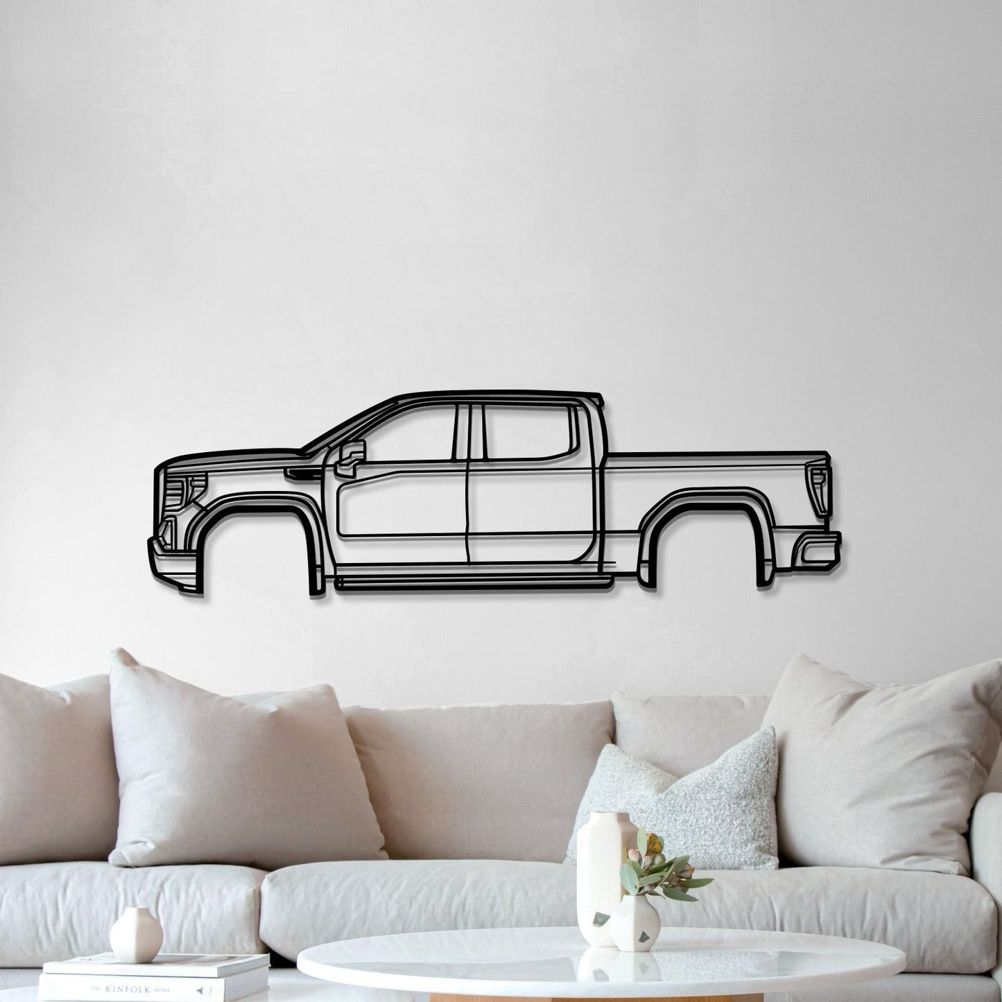 2019 Denali Sierra Metal Car Wall Art - MT0655 - MT0655B49L-MT0655B69L-MT0655B80L-MT0655B99L-MT0655B120L-  DRIVEN - 5