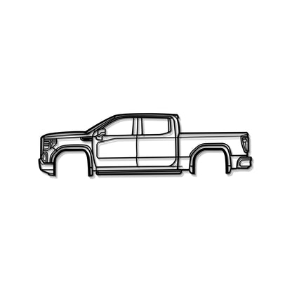 2019 Denali Sierra Metal Car Wall Art - MT0655 - MT0655B49L-MT0655B69L-MT0655B80L-MT0655B99L-MT0655B120L-  DRIVEN - 8