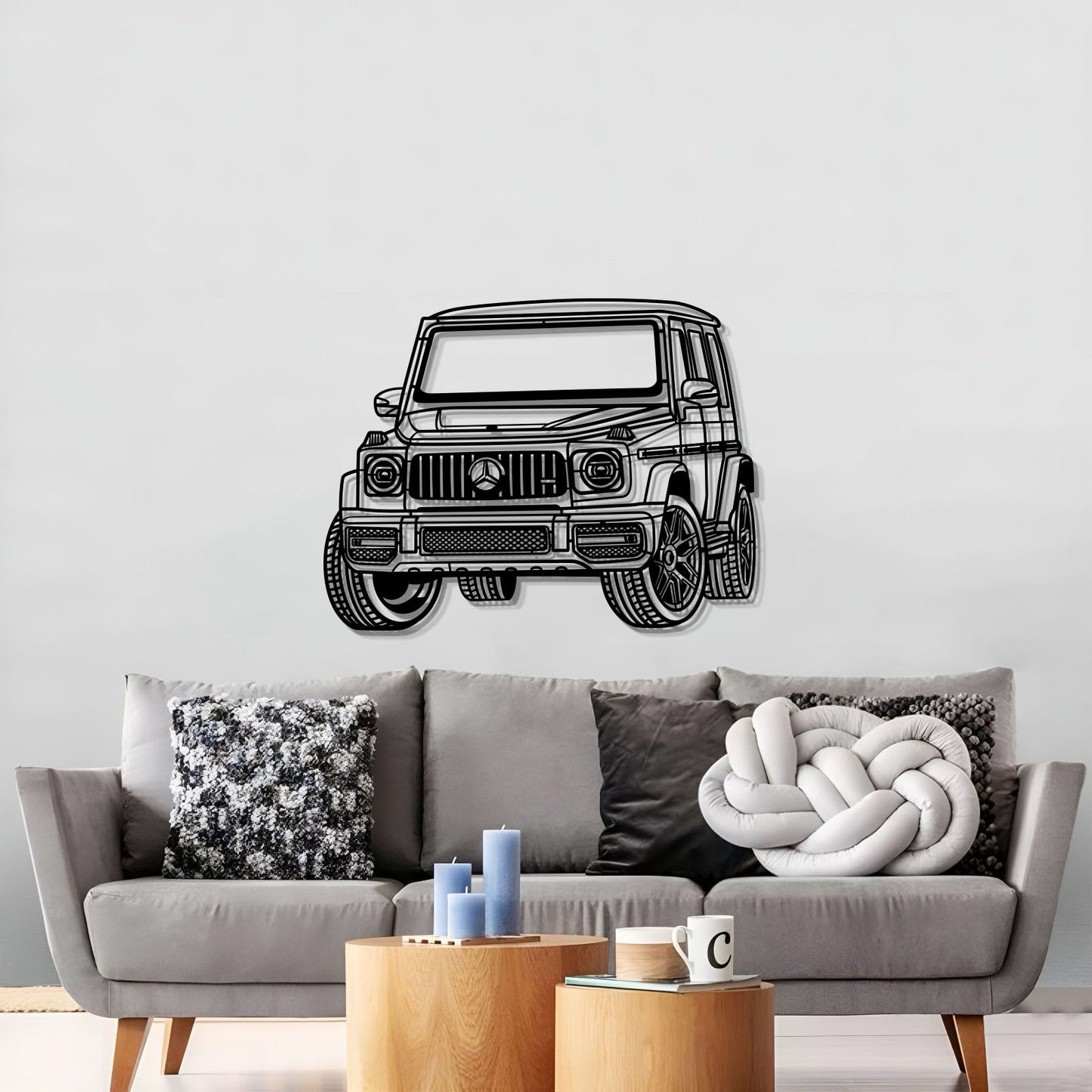 2019 G63 AMG Perspective Metal Car Wall Art - MT0454 - MT0454B69L-MT0454B80L-MT0454B99L-MT0454B115L-MT0454B140L-  DRIVEN - 3