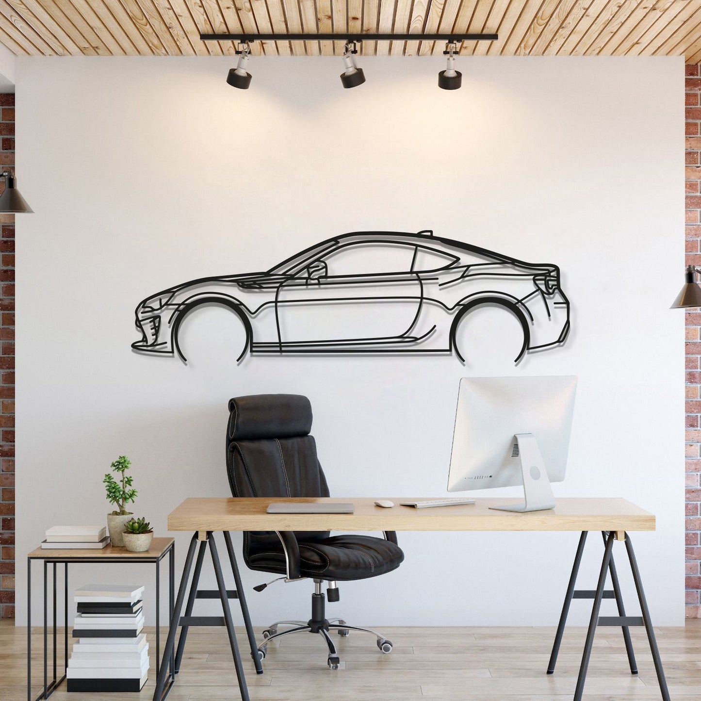 2017 GT86 Detailed Metal Car Wall Art - MT0597 - MT0597B49L-  DRIVEN - 1
