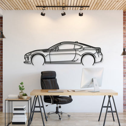 2017 GT86 Detailed Metal Car Wall Art - MT0597 - MT0597B49L-  DRIVEN - 1