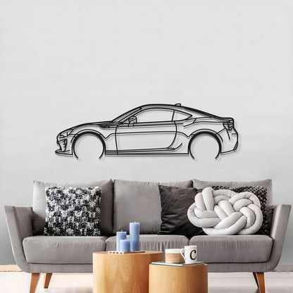 2017 GT86 Detailed Metal Car Wall Art - MT0597 - MT0597B49L-  DRIVEN - 3