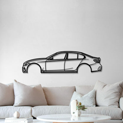 2020 M340i Metal Car Wall Art - MT0714 - MT0714B49L-  DRIVEN - 5