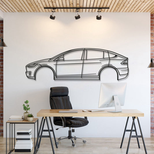 2020 Model X Performance Metal Car Wall Art - MT0715 - MT0715B49L-MT0715B69L-MT0715B80L-MT0715B99L-MT0715B120L-  DRIVEN - 1