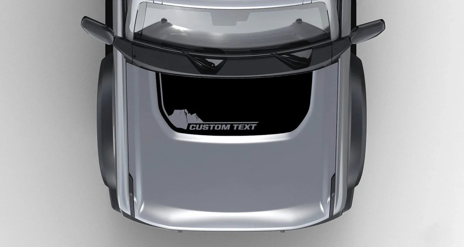 Badlands South Dakota Stealth Hood Overlay (Printed Series) - 2021+ Bronco - 21BROHOODPRINTBDLDS-CUSTOP-21BROHOODPRINTBDLDS-CUSTOPC-21BROHOODPRINTBDLDS-CUS-21BROHOODPRINTBDLDS-CUSC-  DRIVEN - 2