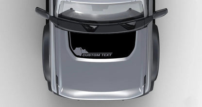 Badlands South Dakota Stealth Hood Overlay (Printed Series) - 2021+ Bronco - 21BROHOODPRINTBDLDS-CUSTOP-21BROHOODPRINTBDLDS-CUSTOPC-21BROHOODPRINTBDLDS-CUS-21BROHOODPRINTBDLDS-CUSC-  DRIVEN - 2