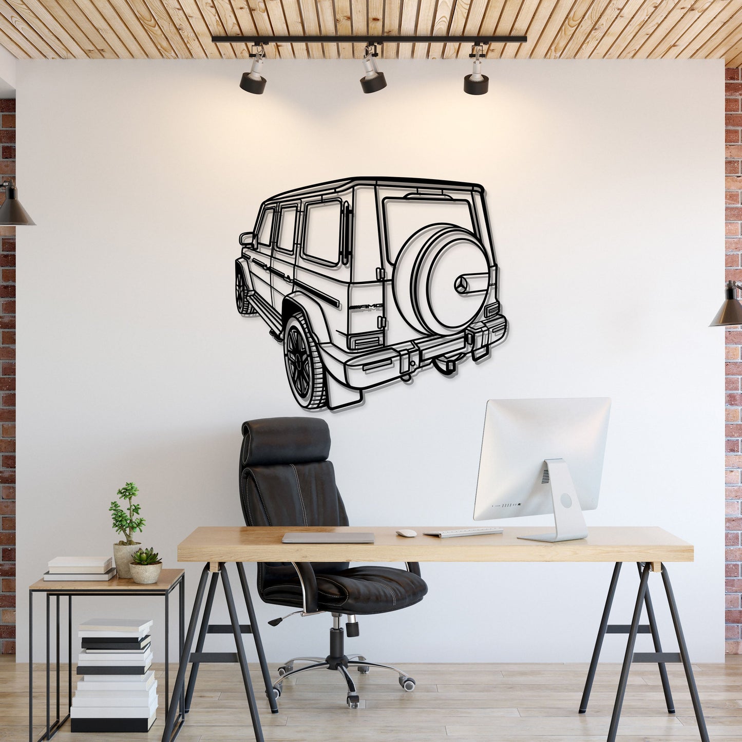 2021 G Class Perspective Metal Car Wall Art - MT1175 - MT1175B69L-MT1175B80L-MT1175B99L-MT1175B115L-MT1175B140L-  DRIVEN - 1