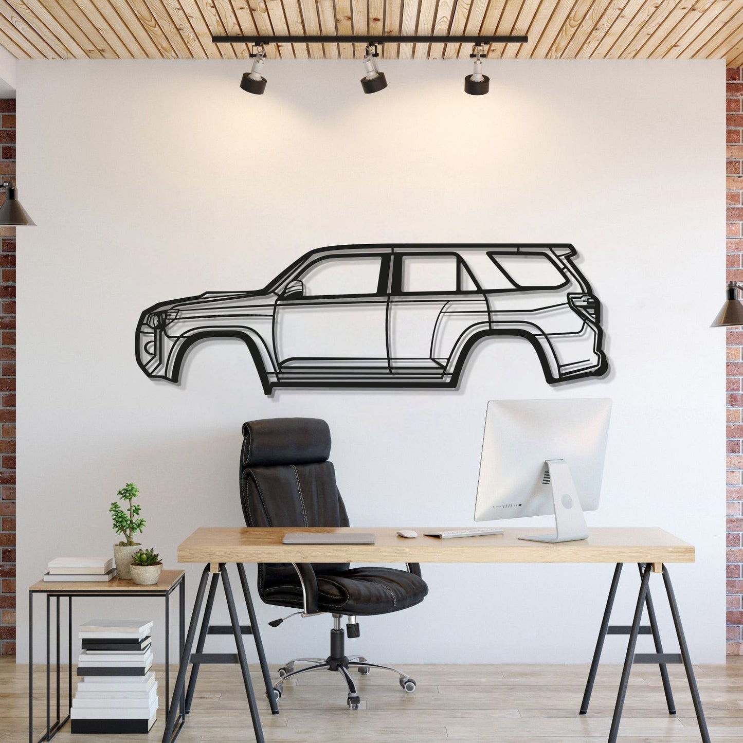 2021 4Runner Premium Metal Car Wall Art - MT0735 - MT0735B49L-  DRIVEN - 1
