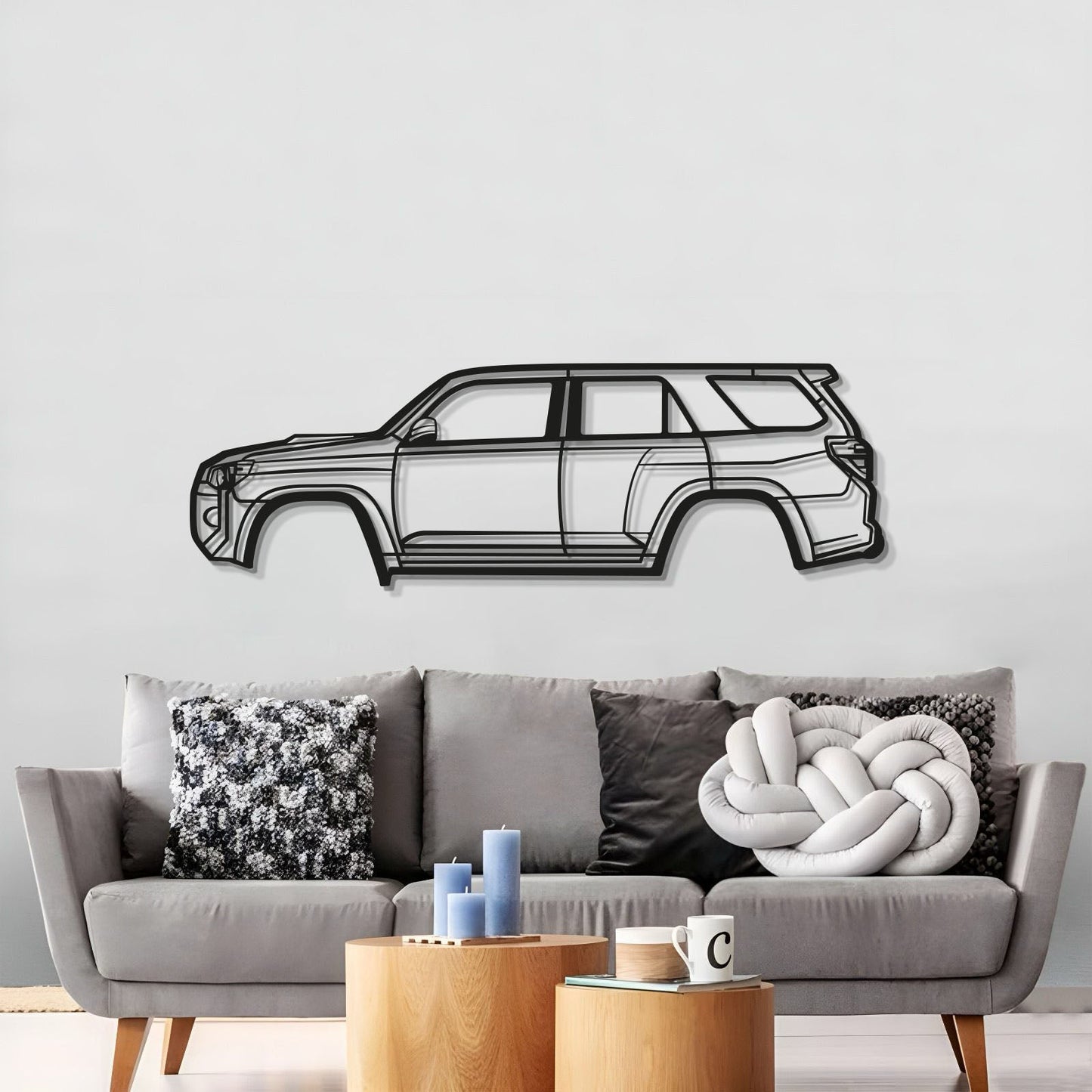 2021 4Runner Premium Metal Car Wall Art - MT0735 - MT0735B49L-  DRIVEN - 3